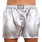 Men's shorts Styx classic rubber satin dark gray