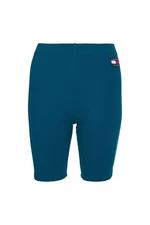 Tommy Jeans Shorts - TJW RIB BADGE CYCLE SHORT blue