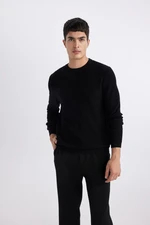 DEFACTO Standard Fit Crew Neck Sweater