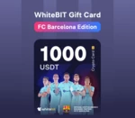 WhiteBIT - FC Barcelona Edition - 1000 USDT Gift Card