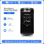 Blackberry 8220 Refurbished-Original BlackBerry Pearl Flip 8220 Mobile Phone 2MP Refurbished BlackBerry 8220 Free shipping