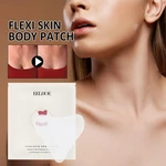 Reusable Silicone Body Patch Wrinkle Removal Lifting Strips Set Neck Line Remover Anti Aging Elastic Skin Patch