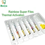 Dental Thermal Activation Rainbow Super Files Rotary Accessories Endodontic For Root Canal Therapy Cleaning Dentist Instrument