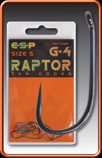 ESP háčky Raptor G4 vel. 6, 10 ks