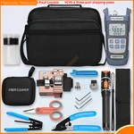 Fiber Optic Tool Kit with Fiber Fibra Optica Power Meter and 10mW Visual Fault Locator AUA-X2 Rose gold FTTH tool