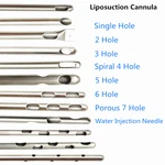 Liposuction Cannulas Mixed Multifunctional Fat Harvesting Cannula Porous Planer Needle Cannula Incision Cannula Beauy tools