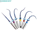 Dental Root Canal File Gold Endo Rotary Super Files Golden Endodontic Files 25mm Nickel Titainium Instrument Dentistry