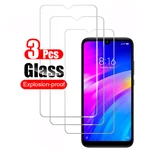 3Pcs For Xiaomi Redmi 7 Tempered Glass Screen Protector Shield For Xiaomi Redmi7 6.26" Protective Glass Anti-scratch Film 9H