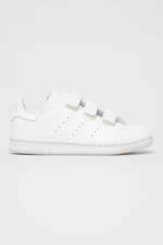 Dětské boty adidas Originals Stan Smith FX7535 bílá barva