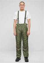 Olive Thermal Dungarees