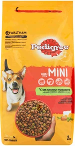 PEDIGREE Granule Mini s hovädzím a zeleninou 2kg