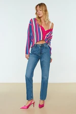 Trendyol Jeans - Blau - Egyenes