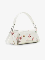 White women's floral handbag Desigual Delirium Urus Maxi - Women