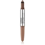 Clinique High Impact Shadow Play™ Shadow & Definer oční stíny v tužce duo odstín Double Latte 1,9 g