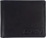 Meatfly Eliot Premium Leather Wallet Black Peněženka