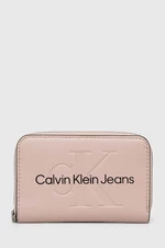 Peněženka Calvin Klein Jeans bílá barva, K60K607229