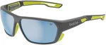 Bollé Airfin Grey Matte Acid/Sky Blue Polarized Jachtárske okuliare