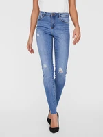 Vero Moda Jeans Modrá