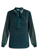 MONNARI Woman's Blouses Polka Dot Blouse With Binding