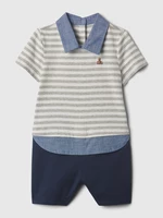 GAP Baby Striped Jumpsuit - Boys