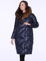 Dámská bunda PERSO PERSO_Coat_BLH220039FR_Navy_Blue