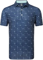 Footjoy The 19th Hole Lisle Navy 2XL Chemise polo