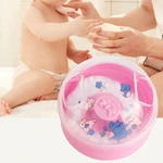 Accessory Useful Baby Face Body Powder Puff Box Reliable Baby Powder Case Travel-friendly for Children