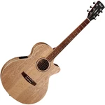 Cort SFX-AB Open Pore Natural Chitarra Semiacustica Jumbo