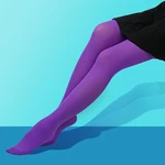 8 Colors 120D Women Thick Tights Opaque Stockings Pantyhose Footed Socks