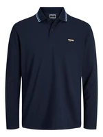 Jack&Jones Pánské polo triko Standard Fit JCOLOGAN 12247033 Navy Blazer M