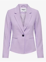 Light purple women's jacket ONLY Selma - Women