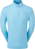 Footjoy Glen Plaid Print Chill-Out Blue Sky M Sudadera con capucha/Suéter