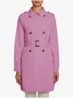 Light purple women's trench coat Geox