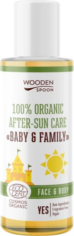 WOODENSPOON Dětský organický krém po opalování Baby & Family 100 ml