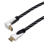 HDMI kábel MK Floria, 2.0, 1,8 m, lomený