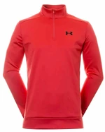 Pánská mikina Under Armour  UA Armour Fleece 1/4 Zip-RED M