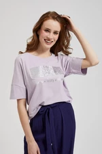 Women's blouse MOODO - light purple