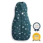 ERGOPOUCH Zavinovačka a pytel na spaní 2v1 Cocoon Ocean 3-6 m, 6-8 kg, 0,2 tog