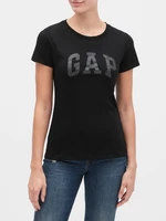 Black women's t-shirt GAP Logo