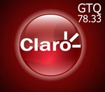 Claro 78.33 GTQ Mobile Top-up GT