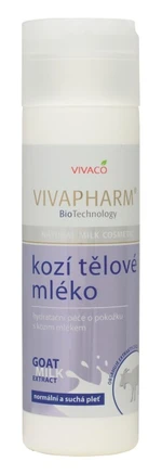 VIVAPHARM Telové mlieko s kozím mliekom 200 ml