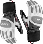 Leki Griffin Pro 3D White/Black 7,5 Guanti da sci