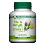 BIO PHARMA Pupalka dvojročná 500 mg + vitamín E 50 mg 100 + 30 kapsúl