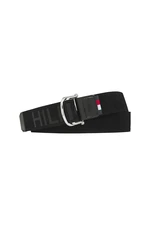 Tommy Hilfiger Belt - NEW D-RING LEATHER 3.5 black