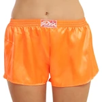 Women's shorts Styx classic rubber satin orange