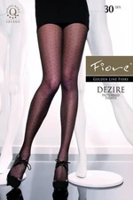 Fiore G 5181 Black Dezire 30 den Punčochové kalhoty 4-L nero/černá