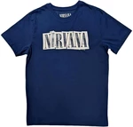 Nirvana Maglietta Box Logo Denim M