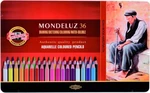 KOH-I-NOOR Mondeluz 3725/36 Akvarell ceruza készlet 36 db