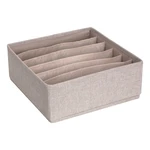 Beżowy organizer do szuflady z przegródkami Bigso Box of Sweden Drawer, 29x11 cm