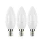 Zestaw 3 żarówek LED EMOS Classic Candle Neutral White, 5W E14